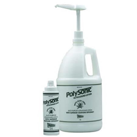 Fabrication Enterprises Fabrication Enterprises 50-6005-1 Polysonic Ultrasound Lotion with Aloe; 1 gal Jug with 8.5 oz Bottle - Each 50-6005-1